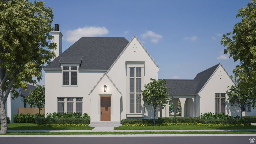 To be built by Goodboro Homes, this stunning Tudor Estate home with an ADU is located in the highly desirable Holdaway Fields neighborhood in Vineyard. The potential ADU adds an additional 639 sq ft, perfect for guests, multi-generational living, or additional rental income. 522 finished family room in the basement will be finished with the home for a spacious gathering area in the basement.  Surrounded by breathtaking lake and mountain views, this home offers timeless architectural charm paired with thoughtful, modern design. Crafted with quality and attention to detail, this home will feature a bright, open floor plan, a gourmet kitchen, and gorgeous upgraded finishes throughout. Expansive windows fill the home with natural light. Holdaway Fields embraces classic Utah architecture, featuring a blend of Tudor, Craftsman, and Cottage-style homes with inviting front porches, open yards, and beautifully designed streetscapes that encourage community connection. Centrally located in Utah County, you'll be just minutes from the Utah Lake trail system, Sleepy Ridge Golf Course, Megaplex Theatres, Topgolf, shopping, dining, and more. With only 162 homes in the community, now is the perfect time to reserve your lot, select your finishes, and move into your dream home by 2026! .Call or message us today to schedule your private tour - and don't forget to visit our beautifully staged Tudor model home just across the street! Open Mon, WedSat: 126 PM | Tues: by appointment only