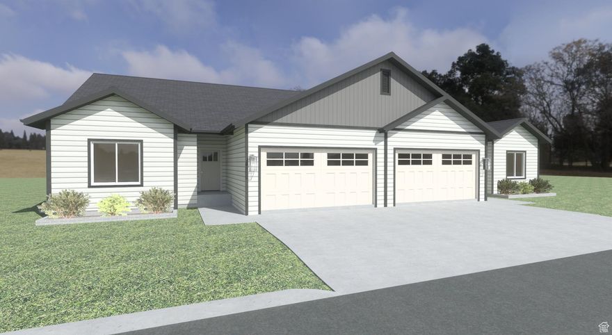 Builder is offering $5000 in concessions  for contracts signed before completion. This brand-new twin home in Fillmore offers flexibility and modern design-without the restrictions of an HOA. In addition to the open, light-filled main level, the home includes a basement entrance and rough-ins for a full second kitchen, giving you the freedom to expand and customize the space to fit your needs.  On the main floor, you'll find the ease of single-level living with tall ceilings, large windows, and an open layout that creates a bright, welcoming feel. The 3-bedroom, 2-bath design features a spacious primary suite with a walk-in closet that connects directly to the laundry room for added convenience.  With an unfinished basement ready for your vision, this home is built by a trusted local builder, never before lived in, and scheduled for completion by end of year-designed for both comfort and long-term value.**Ask about our preferred lender incentive**  Photos are of a previously built home with the same floor plan. Actual finishes and selections may vary.