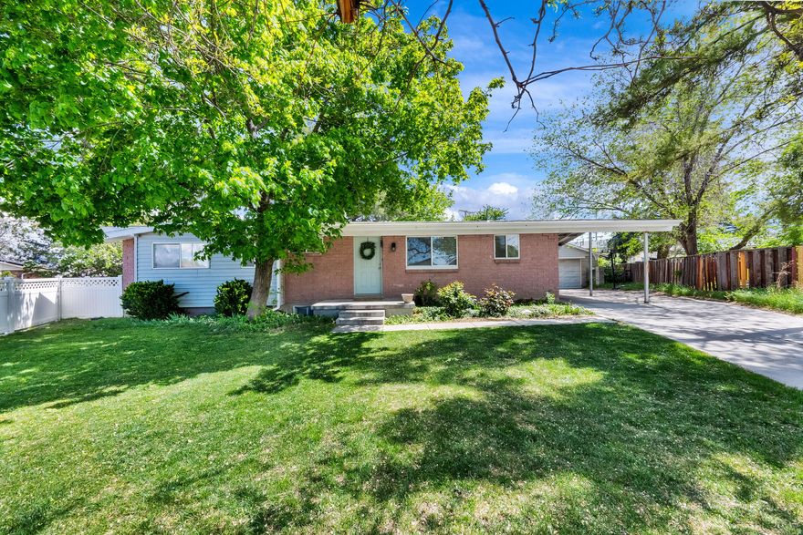 Perfectly situated with convenient access to shopping and freeway routes, this home puts the entire Salt Lake Valley within easy reach, just 20 minutes away. Inside, you'll find a beautifully updated kitchen that serves as the heart of the home, ideal for both everyday living and entertaining. With 4 bedrooms and 3 bathrooms, along with spacious family rooms on both the main and lower levels, there's plenty of room for gathering, relaxing, and creating lasting memories. Step outside to a large backyard, perfect for summer barbecues and outdoor enjoyment, and take advantage of the oversized detached two-car garage for added convenience. There is a newer radon mitigation system installed, and the skylights in the family room are remotely controlled. One of the window blinds in the kitchen is remotely controlled. The lights in the basement family room are connected to a smart switch and can be voice-controlled. Located in a welcoming neighborhood with fantastic neighbors, this home offers the perfect blend of comfort, space, and community, ready to welcome its next owner.