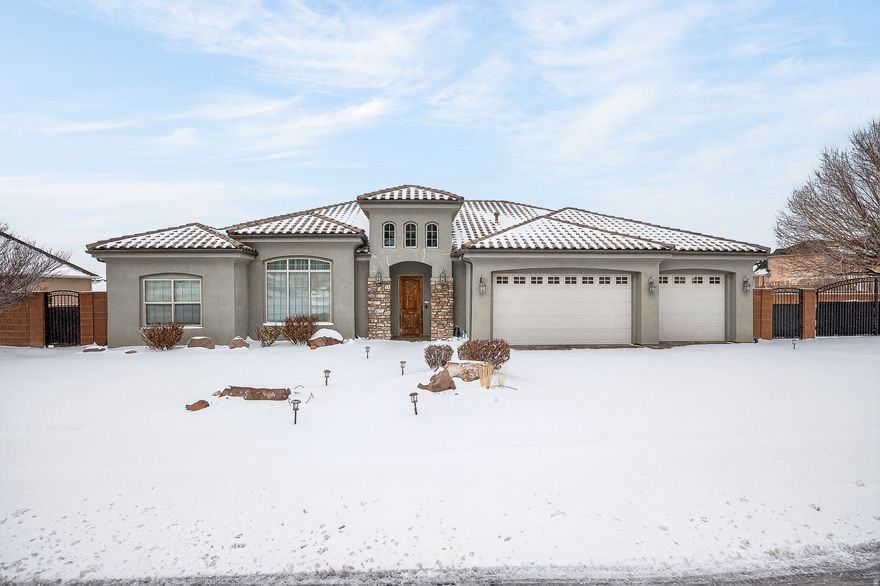 Spacious 2,730 sq. ft. home in the desirable Ashdown Forest subdivision featuring 4 bedrooms, 2.5 bathrooms, and a 3-car garage. The well-designed floor plan offers generous living areas and a large primary suite with ample space to unwind. A fireplace adds warmth and character to the main living area, creating an inviting atmosphere. The fully landscaped yard is enclosed with a block wall fence, providing added privacy and a defined outdoor space. A great opportunity to own a well-appointed home in a sought-after location.