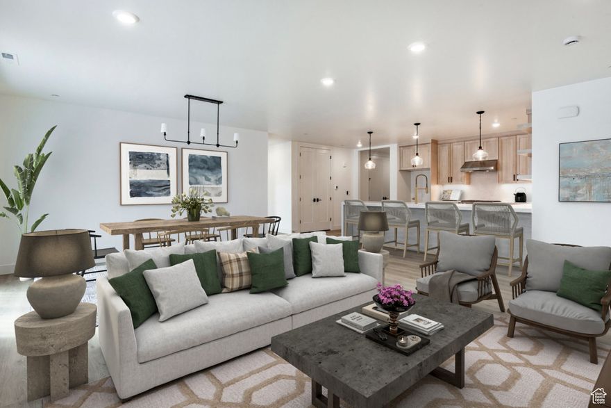 Discover effortless urban living at Apollo Square Condos in the heart of downtown Holladay. Now offering move-in ready, meticulously-designed luxury residences. These condos offer single-level living with 2-3 bedroom options, open floor plans, natural light, and amazing views of the surrounding mountains and valley. Each unit boasts designer finishes, private outdoor spaces, and sound-resistant rooms. The complex offers secure underground climate-controlled parking, elevators, and ample storage, ensuring your comfort and peace of mind. Enjoy living in the vibrant Holladay City Village, where everything is within walking distance, including dining, shopping, grocery stores, food trucks, coffee shops, bakeries, post office, and entertainment. When you're ready to relax or gather with friends, head up to the rooftop patio, complete with a fire pit, BBQ, TV, gazebo, and lounge area and soak in the 360 degree views of the mountains and Salt Lake Valley. Make Apollo Square your new home and enjoy the best of urban and mountain living with lock-and-leave convenience! Model unit is open 12:00 PM - 5:00 PM, Monday - Friday and Saturdays 11:00 AM - 4:00 PM