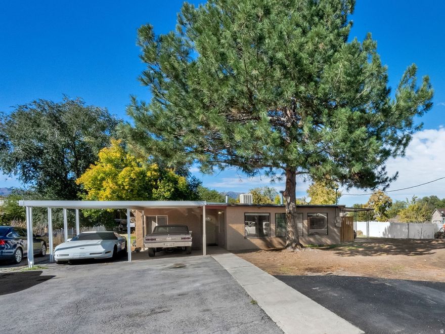 What an amazing property! This home sits on a nice large lot with many investment opportunities. With 3 bedrooms, and plenty of parking, the sky is the limit. There is also a huge 4-bay, 1800 sq ft shop included that has been serving the community for over 25 years. You can buy this home and this turn key business MLS# 2118764 or take it at a lower price, shop included, minus the business income and supplies inside. This is a profitable business but if that is not your aim, you'll get this property at its appraised value. Don't miss out!!