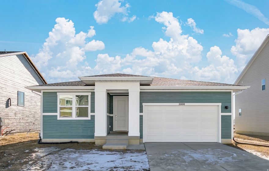 Parkway Fields - 4157 - Arcadia. READY FOR MOVE-IN! Receive up to $20,000 towards closing costs or ask about our rate buydowns when financing with our preferred lender. This beautiful rambler home offers 3 bedrooms, 2 bathrooms, a 2-car garage, and a full unfinished basement. The main floor offers a large family room, dining area, and a kitchen that boasts white craftsman-style cabinets and white quartz countertops with grey veining. Square footage figures are provided as a courtesy estimate only and were obtained from builder. Buyer is advised to obtain an independent measurement.