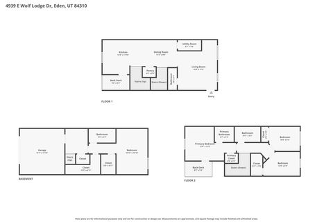 Tiny photo for 4939 E WOLF LODGE DR N, Eden, UT 84310 (MLS # 2168988)