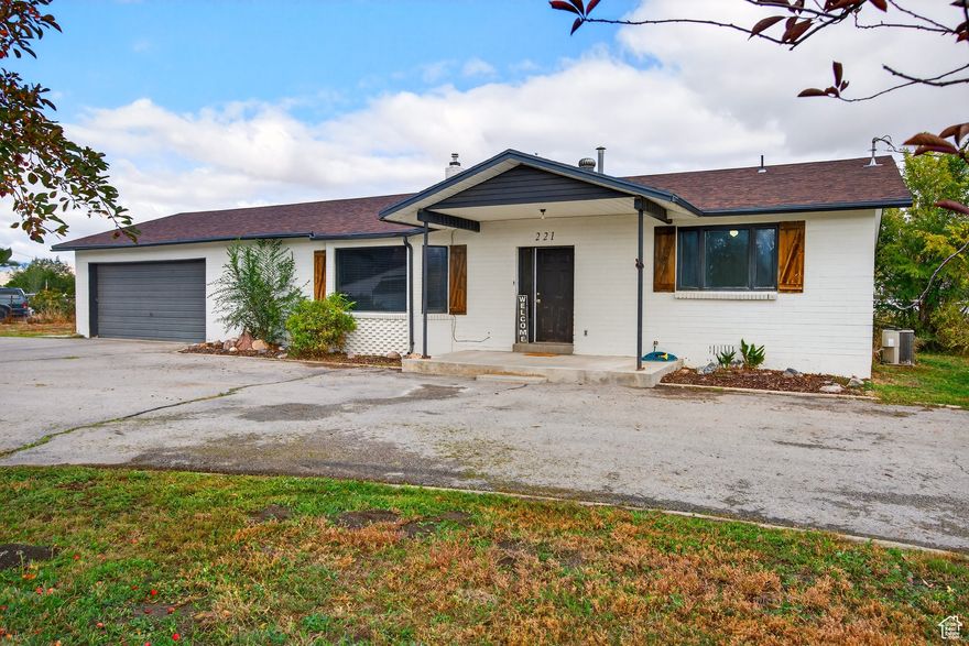 Escape to the quiet charm of country living with this beautifully maintained 2-bedroom, 2-bath rambler nestled on a spacious 0.33-acre lot in a welcoming small-town community. Perfectly blending comfort and simplicity, this single-level home offers a serene lifestyle with all the conveniences you need. Whether you're looking to downsize, purchase your first home, or simply embrace a slower pace of life, this lovely rambler offers the perfect blend of simplicity and rural charm.  Enjoy the efficiency and reliability of a newer furnace and water heater, ensuring your home stays warm and comfortable year-round. The home features updated piping for natural gas, enhancing safety and efficiency. This property offers the convenience of dedicated RV parking, perfect for those with recreational vehicles or guests with RVs. Other features - Covered patio, shed included.