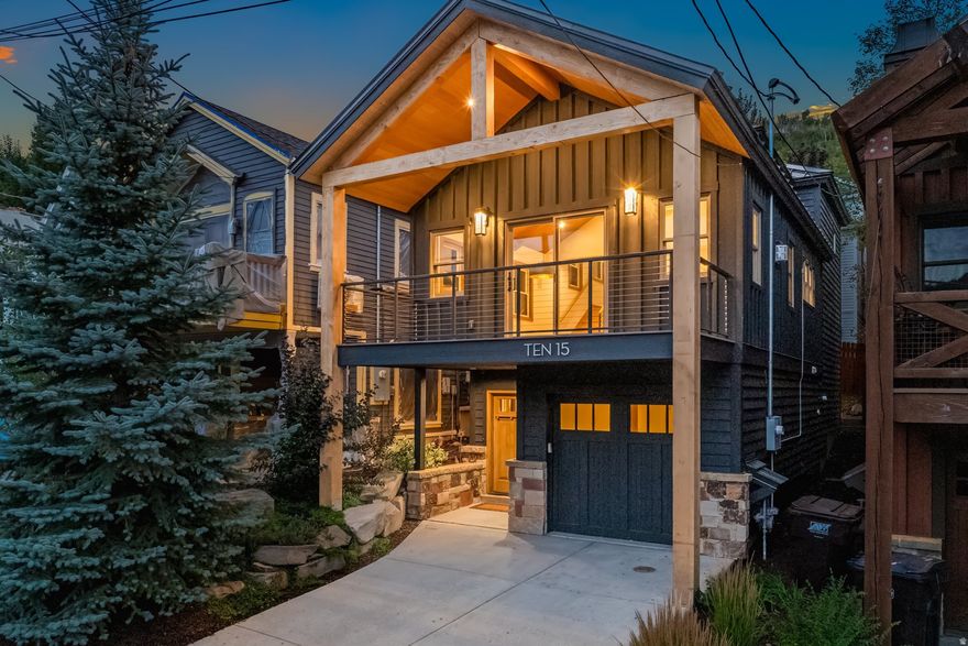 Old Town, Park City  Stylishly Remodeled & Move-In Ready,  Privacy, sophistication, attention to detail, and elevated design define this exceptional Park City Town charmer. Thoughtfully remodeled throughout, this home blends character with modern luxury in one of Park City's most coveted locations.  From the moment you enter, you are drawn to the refined finishes, custom design elements, and well-planned spaces. The great room makes a striking impression with grand white oak flooring, a statement fireplace, and expansive windows that flood the space with natural light-creating a warm, intimate setting perfect for both everyday living and entertaining. The kitchen features Caf by GE appliances, stunning quartzite countertops, a classic farm sink, reverse osmosis water system, and generous prep space-designed to meet the needs of any culinary enthusiast.  The upper level is dedicated entirely to the private primary suite, offering a peaceful retreat with vaulted ceilings, abundant windows, a custom walk-in closet, and laundry. Guest bedrooms feature en-suite bathrooms adorned with designer fixtures, intricate tile work.  Additional highlights of this home include an expanded covered deck, radiant in-floor heating, a whole-house humidifier, durable 40-year metal roof, a separate lower-level laundry room, and multiple storage areas for year-round convenience.   Perfectly positioned just steps from Park City's iconic Old Town Lift, world-class dining, and charming stores, this turn-key home offers unbeatable access to the slopes and the vibrant lifestyle of Old Town. A rare opportunity to own a sophisticated mountain retreat that's truly move-in ready.