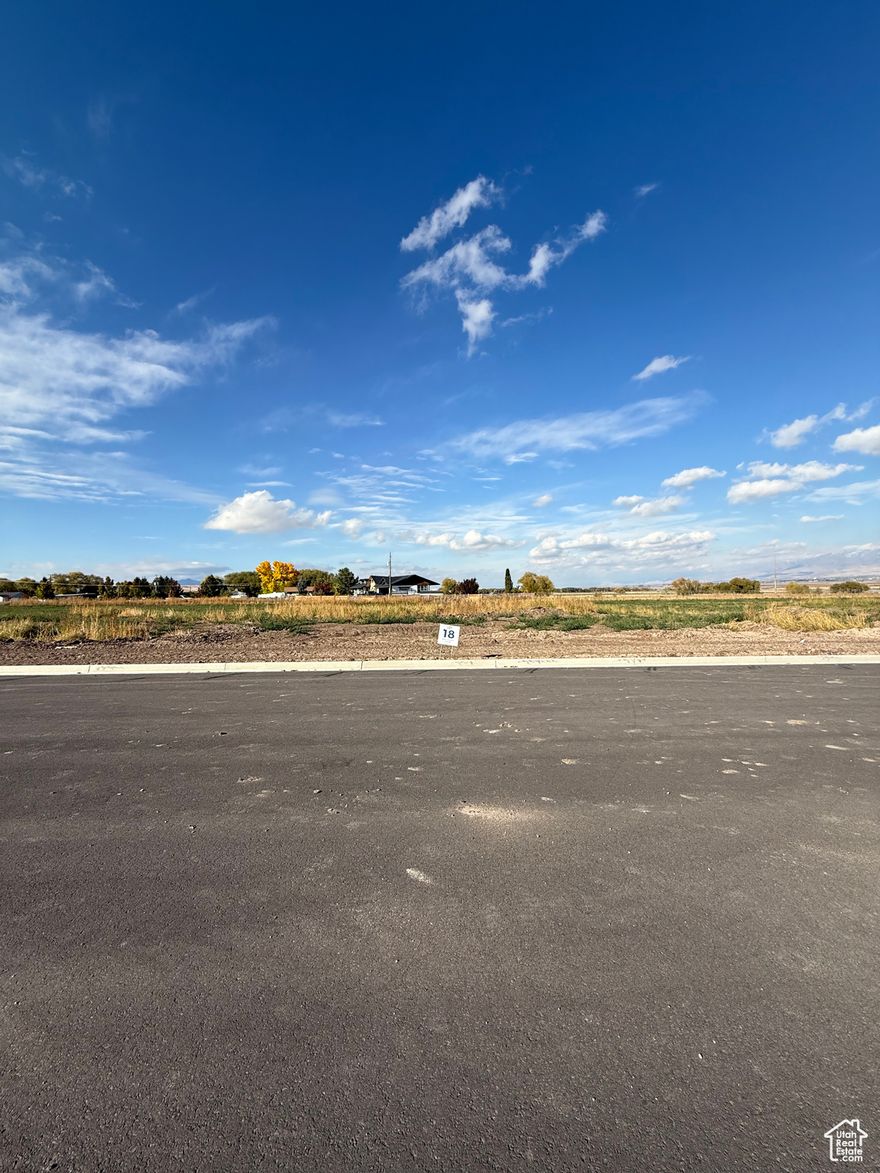 Bring your own Builder! Multiple lots available - Build your dream home in the peaceful and scenic community of Mendon. Blueberry Springs offers spacious 5/8+acre lots with breathtaking views of the mountains and valley. Enjoy paved public roads and full utility access, including Mendon City water, data, power, and secondary water stubbed to each lot. Irrigation water is managed and maintained by the Blueberry Springs HOA. Buyers are responsible for choosing and installing a septic system, subject to approval by Cache County. Each lot includes curb, gutter, and sidewalk frontage. This subdivision allows animal rights in accordance with Mendon City ordinances (https://mendoncityutah.gov). Bring your own builder and design your ideal home while adhering to city setbacks and protective covenants that maintain the neighborhood's appeal.