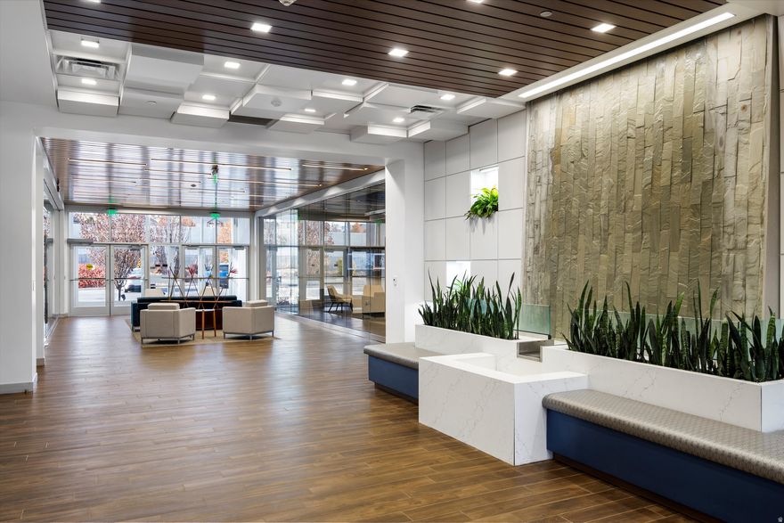 Sublease Opportunity - Luxury Modern Office Space in South Jordan!  Discover an exceptional opportunity to sublease a 5,550 sq. ft. main-floor luxury office suite in one of South Jordan's most vibrant business districts. Designed with sophistication and intention, this contemporary workspace blends high-end finishes, abundant natural light, and a open layout that elevates both productivity and client experience.  Thoughtfully planned for growing teams and established professionals, the suite includes 11 private offices, each offering comfort and privacy; a dedicated conference room ideally suited for client presentations; and a large, beautifully designed training room perfect for seminars, workshops, or collaborative team development. The open kitchen and break area provide a warm, stylish gathering space-balancing professionalism with comfort.  From its sleek architectural touches to its modern open-concept design, this space was created to inspire creativity, support efficiency, and impress. Ideal for tech companies, professional service firms, creative agencies, or any organization seeking a polished, upscale environment that reflects the highest level of professionalism.  Experience this distinguished workspace and elevate your business presence in South Jordan.