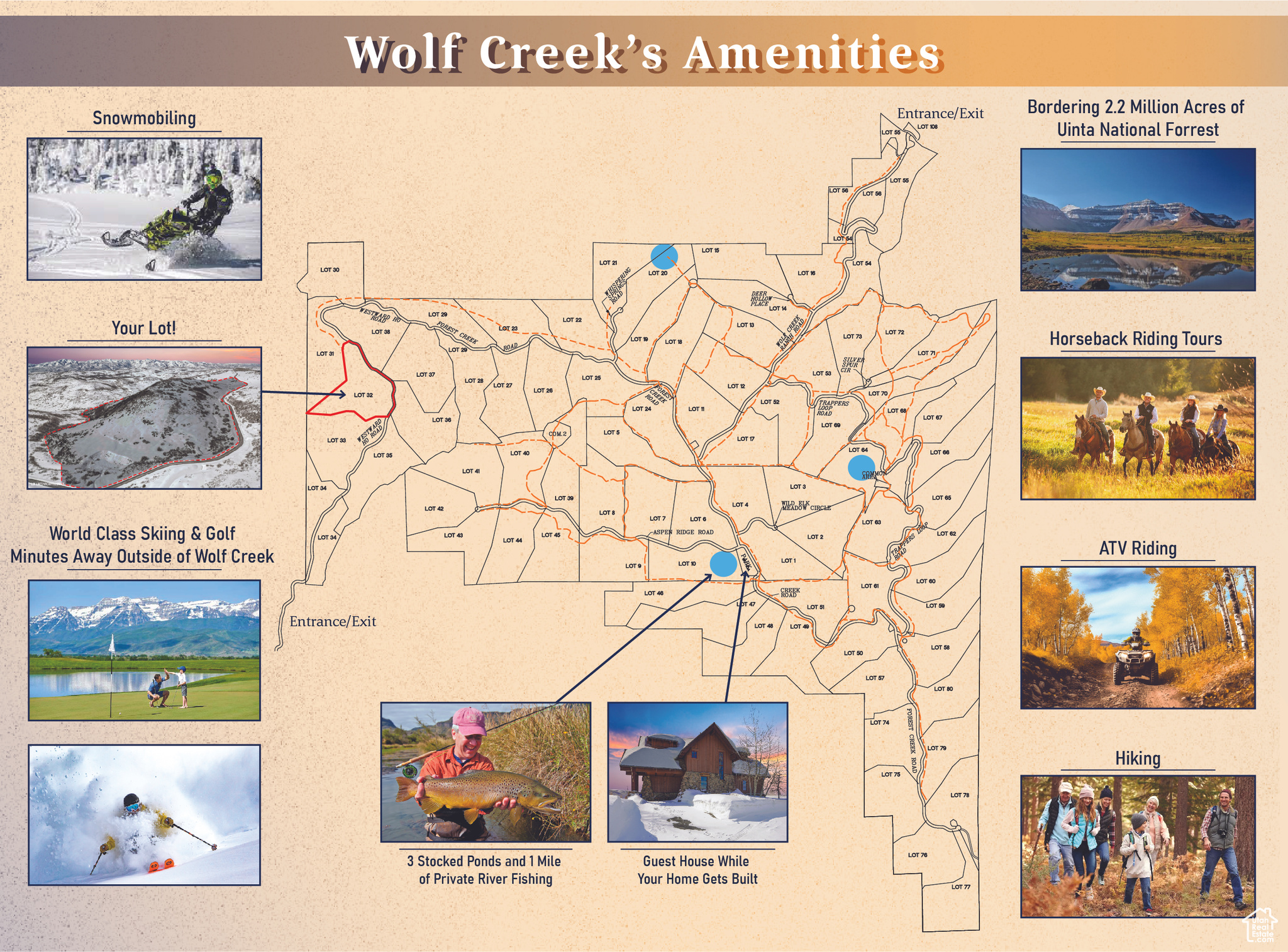 WOLF CREEK - Land