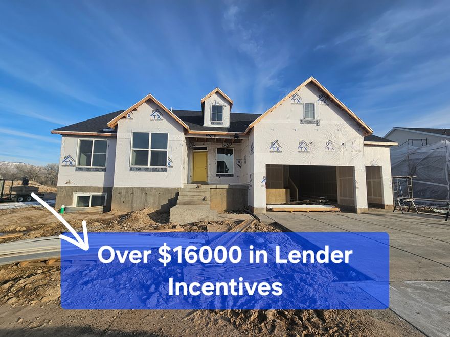 Meet the home that has it all: six fully finished bedrooms, including oversized basement retreats with walk-in closets. A giant garage handles all the toys, while stunning mountain views and a covered patio invite you to relax, entertain, and soak up everyday adventure with space, style, comfort, and room inside. Over $16,000 available in lender incentives.