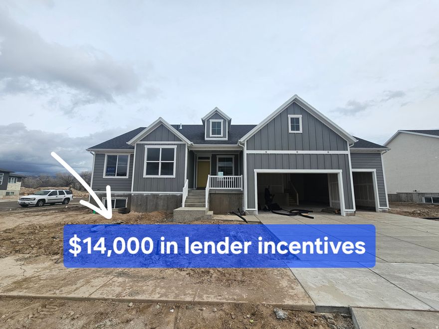 Meet the home that has it all: six fully finished bedrooms, including oversized basement retreats with walk-in closets. A giant garage handles all the toys, while stunning mountain views and a covered patio invite you to relax, entertain, and soak up everyday adventure with space, style, comfort, and room inside. Over $16,000 available in lender incentives.