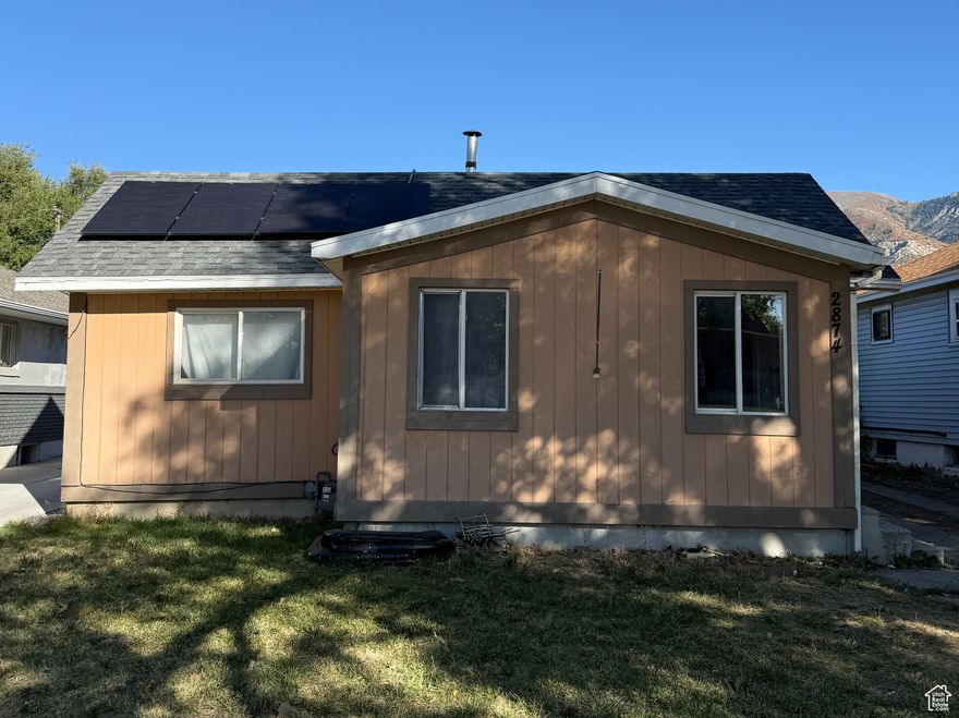 Attention investors, flippers, and handymen. Don't miss this value-add opportunity! This property features 2 bedrooms with potential to add a 3rd, making it a versatile option for a rental, flip, or long-term investment. The home sits on a spacious lot with a large yard and a big detached garage, perfect for storage, projects, or extra parking. Recent upgrades include a newer roof and a solar system, giving the next owner a head start on improvements. With seller financing available, this is a rare chance to secure a flexible deal and unlock the property's full potential. Contact the listing agent today for details!