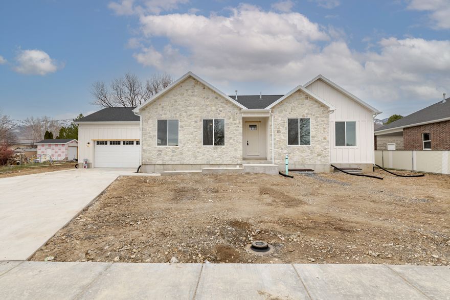 OPEN HOUSE SATURDAY MARCH 21st at @ 10am-1pm. Beautiful brand new home built by Crescent Ridge Construction. This home is located in a beautiful established neighborhood in North Logan. Get the charm of an older neighborhood but the peace of mind a new house. This home has it all, 2 bedrooms and an office on the main floor. 2 more bedrooms and a theatre room in the fully finished basement with a large living space as well. The primary suite located on the main floor features a built in fireplace, a gorgeous shower, an oversized tub, dual vanity and large walk in closet. On the main floor you will also notice the absolutely amazing kitchen, dining, and living area, with a beautiful fireplace with a stained mantle and floating shelves. So many more things can be mentioned about this home but you'll just have to come see it in person! Square footage figures are provided as a courtesy estimate only. Buyer is advised to obtain an independent measurement.