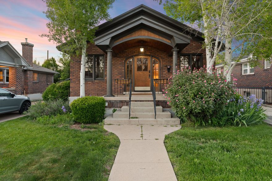 Some homes just feel right the moment you walk in and 1621 E Harvard Ave is exactly that kind of home. Nestled in the heart of one of Salt Lake City's most beloved neighborhoods, this 1925 Yalecrest gem offers the rare combination of original character and thoughtful updates that today's buyers are searching for. Step inside and you're immediately greeted by the details that make older homes irreplaceable original gumwood trim, a classic mantel, rounded ceilings, and graceful arched entryways that give the home a warmth no new build can replicate. Newer hardwood floors flow throughout the main level, complementing the home's historic bones while feeling fresh and refined. With four bedrooms and two bathrooms spread across over 2,200 square feet, there's room to grow into this home. The finished basement is a genuine bonus - featuring two bedrooms, a full bath, a family room, and a dedicated laundry room with the ceiling height and layout that actually make you want to spend time down there. And then there's the location. Walk to Nomad East for date night, grab your groceries at Harmons, and pop into Jolly's whenever the mood strikes. Tree-lined streets, a tight-knit community, and some of the most architecturally beautiful blocks in the city - this is Yalecrest living at its best.