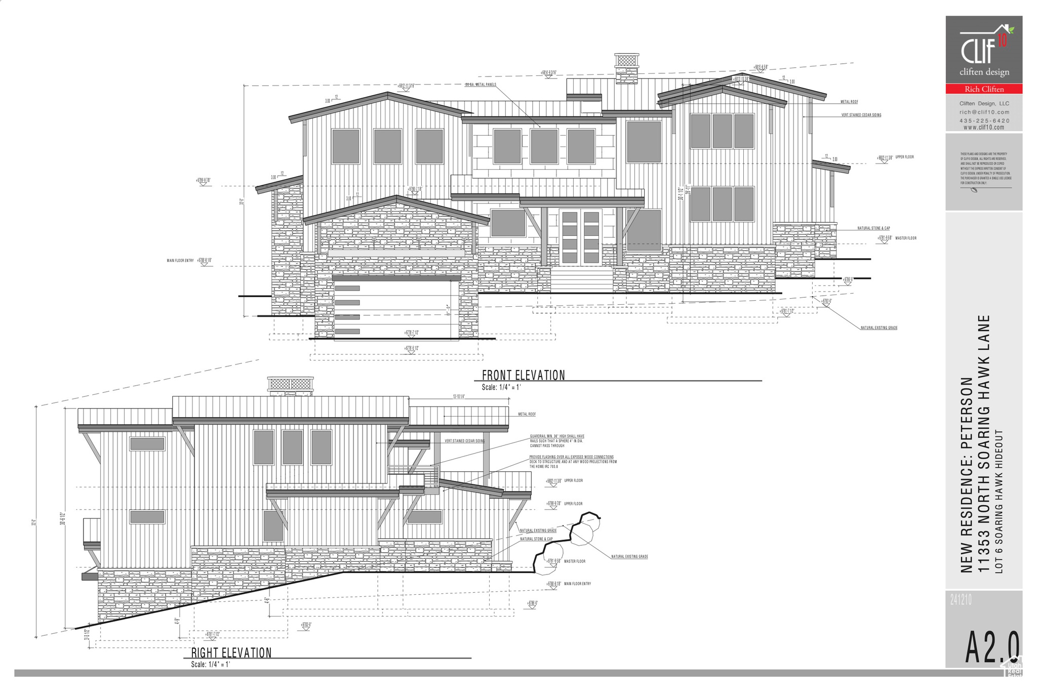 SOARING HAWK SUBDIVISION - Residential