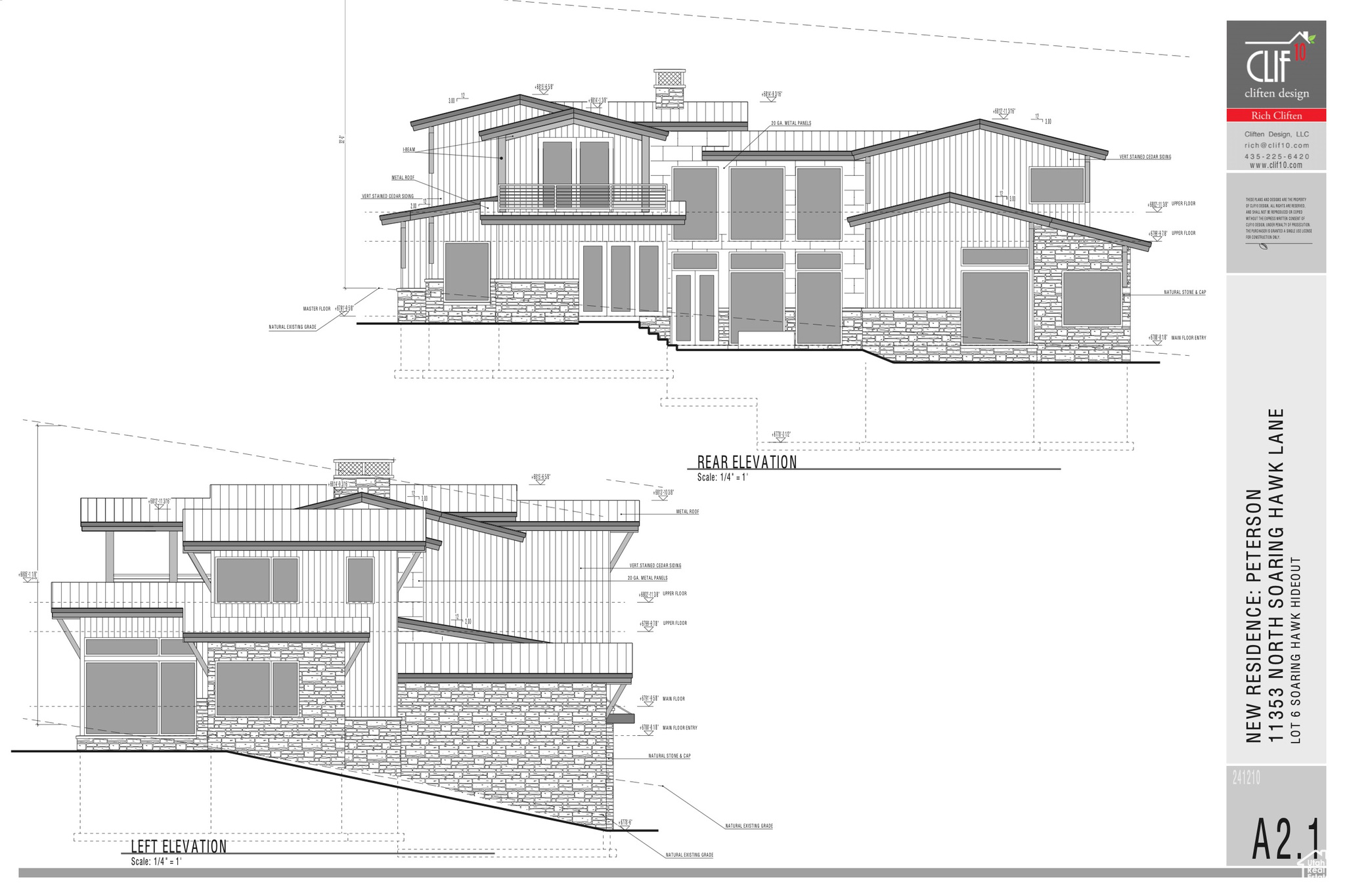 SOARING HAWK SUBDIVISION - Residential