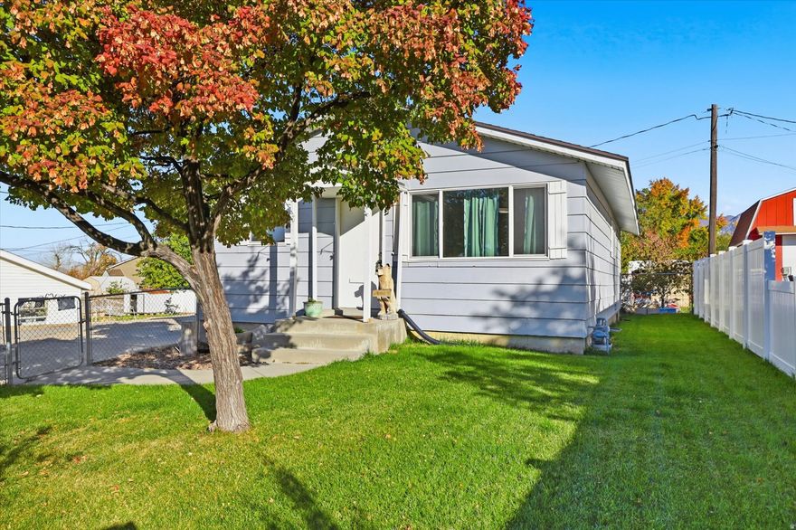 This spacious 5-bedroom, 2-bathroom home offers the perfect blend of comfort and functionality. An added highlight is the versatile outbuilding, which can be transformed into a workshop and extra storage. The fully fenced yard is a wonderful retreat for children and pets, allowing them to play freely while you relax and enjoy the outdoors. Conveniently located near parks and schools, this home is perfectly situated for all types of family or independent living.  Square footage figures are provided as a courtesy estimate only and were obtained from the county.  Buyer is advised to obtain an independent measurement.