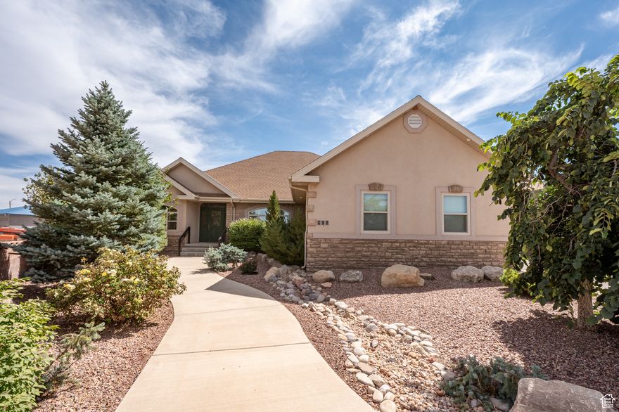 Welcome to your new meticulously maintained home with countless upgrades including:  2 new water heaters with a recirculation pump for hot water on demand (2023). New furnace, and AC (2023). New Toto toilets (2025). Updated outlets and switches (2010). New oven (2023). Subzero appliances. 2 kitchen sinks with garbage disposals. Reverse osmosis water filter and water softener. Spice cabinet pulldowns for easy access. Appliance pullout, perfect for a KitchenAid. Engineered hickory hardwood floors on the main floor and basement. 2 red marble fireplaces. A whole house natural gas generator. Surge protection for the entire home. LED lighting. Emtek locks and additional exterior and interior door locks for added security Oversized 2 car garage and RV parking space. Shed with excellent natural light, including remote controlled skylights and LEDs.  Outside, you make your way into the backyard on a stardust flagstone pathway.  The dozens of mature trees include elm, parchment birch, spruce, pines, aspens, maple, Miss Kim lilacs, tiger's eye, and sycamore, all of which have been professional maintained.   The gazebo has power for lights, offering even more possibilities.  The back patio is the perfect spot for hosting and includes a built in gas line, offering added convenience.  Built by Larry Pendleton and is a short drive to Brian Head Resort. The home has been exceptionally well cared for and is ready for its new owners!