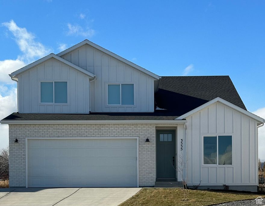 This beautiful two story house is R5 homes Silk floor plan. No HOA Community. Our homes come Standard w/ Granite Countertops Waterproof LVP Flooring, 2-Tone Paint, LED Lighting,, a Large Pantry and Stainless Steel appliances. This house features a large office/room on the main floor. The Owner Suite comes with double vanity and a spacious walk in closet. You can make all your color selections for interior and exterior to your liking. R5 homes specializes in homes with ADU for income producing or multigenerational use. This home features a 3 bedrooms, 1 1/2 bath apartment.  Our unique designs can have a theater room under the garage, Wow!! We can build your home your way in 4 months. Call to make an appointment. Come see us today and experience the best income producing or multigenerational home ever built! Other lots and floor plans are available in our Ranches Estate, Lone Tree, Pacific Spring and Spanish Fork. Square footage figures are provided as a courtesy estimate only and were obtained from building plans . Pictures are from other homes. Buyer is advised to obtain an independent measurement.