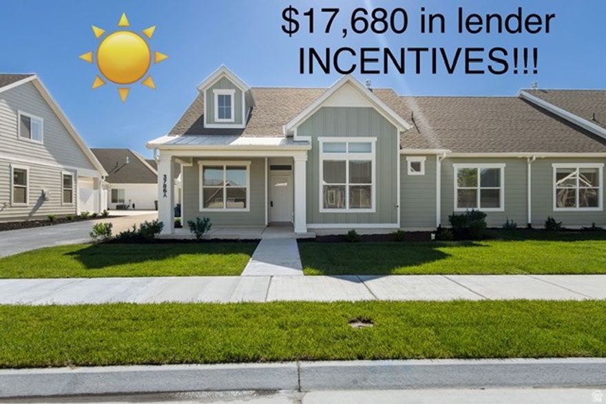 LAST HOME IN THE COMMUNITY!!!  This charming patio home offers open-concept living with a cozy fireplace.  This patio home comes with 2 bedrooms, a flex room and 2 baths.  Nestled in a vibrant community, enjoy access to scenic walking trails, a fishing pond, pickleball courts, playgrounds, and expansive open spaces. Ideal for those seeking an active, serene lifestyle with modern amenities nearby. Lender incentive of 2% of purchase price available on this home.