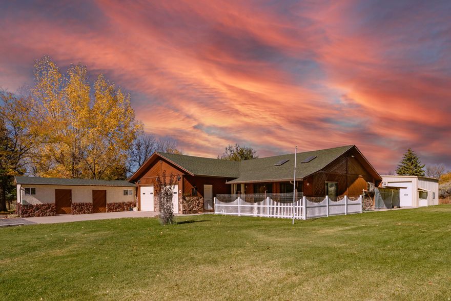 Experience the perfect blend of cabin-style living and city amenities in this beautiful Beaver home. Nestled in a prime location, this property boasts a spacious 2-car garage, a massive 40x40 shop with three 12-foot doors, and a screened-in porch ideal for enjoying quiet evenings or entertaining guests. Inside, the home features a large kitchen designed for entertaining, perfect for family gatherings and celebrations. Step outside to your front yard and be greeted by deer wandering nearby-a true nature lover's delight. Located just across the street from the race track, Golf course  and only minutes from the mountains, this home offers both excitement and tranquility. Whether you're looking for space, functionality, or a touch of rustic charm, this property delivers it all! Don't miss the opportunity to make this exceptional Beaver home yours!"