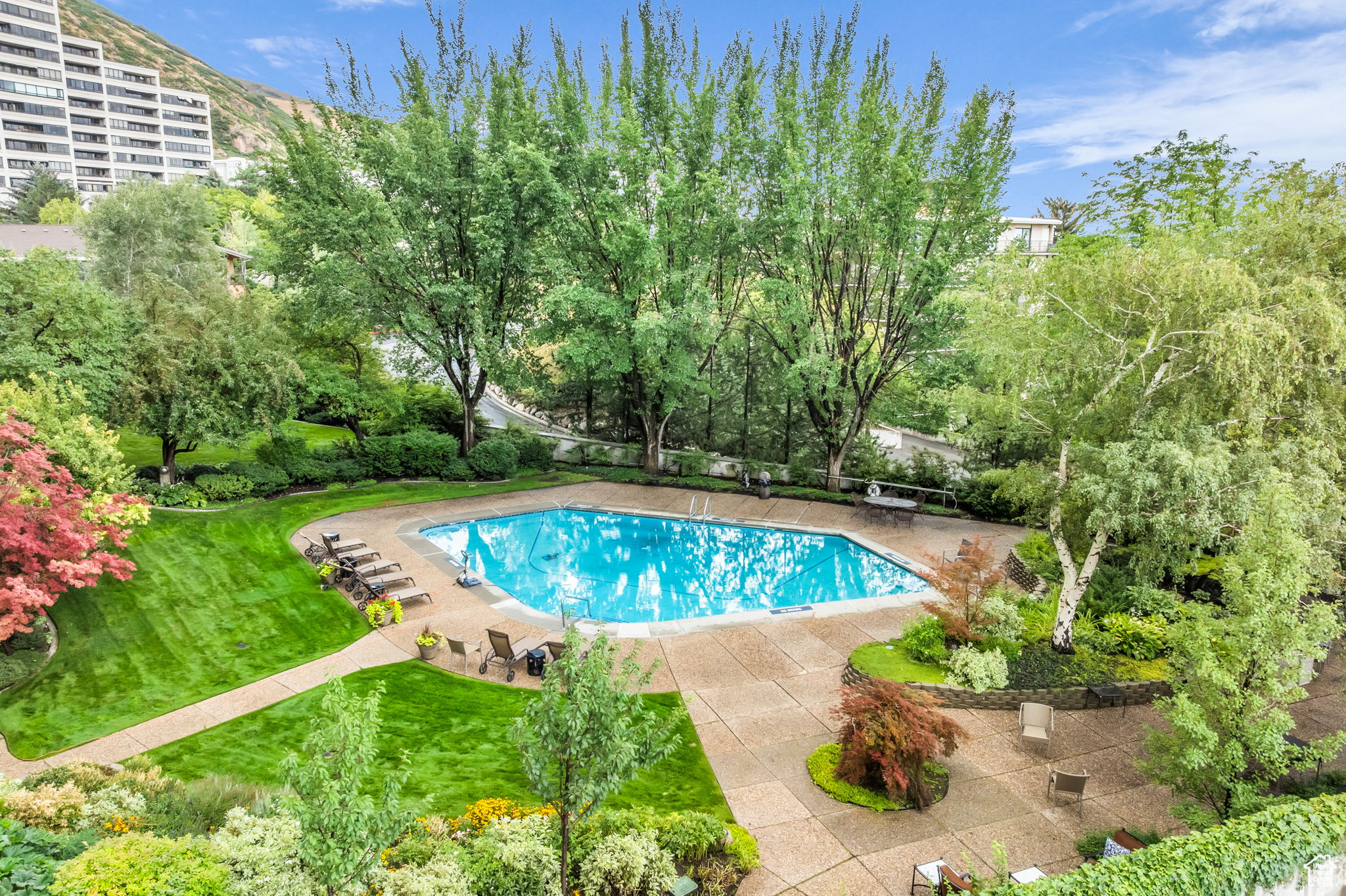 Welcome to your serene escape in one of Salt Lake City's most coveted locations. Perched at the mouth of Emigration Canyon, this spacious 2-bedroom, 2-bathroom condo offers stunning panoramic views with nature at your doorstep. Canyon Crest is a secure, elevator-accessible building tucked into a quiet neighborhood yet minutes to the University of Utah, University Hospital, downtown Salt Lake City, Park City, SLC International Airport, hiking/biking trails, and world-class ski resorts. Features include: **Two covered parking spaces - Level A (A55 & A56)** **Two large storage units - Level A & C (A107-12 &C 101-38)** **Extra storage above both parking spaces - Level A** **Outdoor Pool - Level A** **Gym overlooking the canyon - Level B** **Car Wash - Level C** **Gorgeous mature landscaping** **Controlled access for peace of mind** **Safe and welcoming community** **Accessible layout for all stages of life** Come experience the ease of maintenance-free living in one of Salt Lake's most picturesque settings. Buyer to verify all listing information. Square footage figures are provided as a courtesy estimate only and were obtained from county records. Buyer is advised to obtain an independent measurement.