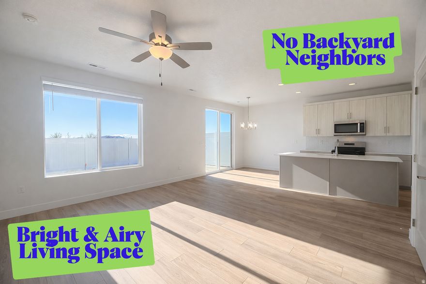 **Take advantage of our limited-time promotion! Call today for more information and to schedule your private tour!**Be the first to own this brand-new, north-facing middle-unit townhome in the desirable Green Farm community of West Haven. With no backyard neighbors, this home offers added privacy and a bright, airy living space filled with natural light throughout the day.  The open-concept layout features luxury vinyl plank flooring, large windows, and stylish finishes. The kitchen is a standout with quartz countertops, two-tone cabinetry, a spacious island, herringbone tile backsplash, and stainless-steel appliances, perfect for both daily living and entertaining.  Enjoy community amenities including walking trails, pickleball courts, and a playground, all in a thoughtfully designed neighborhood.