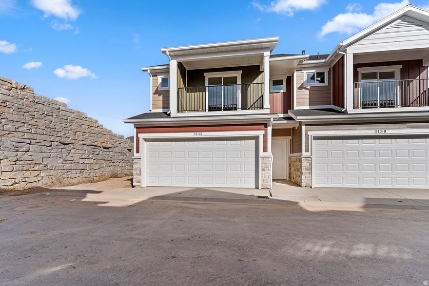 Seller will pay for closing costs and or rate buy down for buyer contact agent for details. Brand-new townhomes in East Layton offering some of the best value in the area. Built by one of Davis County's premier builders, these homes feature upscale finishes and modern design throughout. Highlights include custom cabinets, LVP flooring across the main level, a walk-in pantry, and an oversized primary bedroom with a large walk-in closet. For a limited time, buyers will also receive a refrigerator, washer, and dryer. Don't miss your chance to own a beautiful new home in a highly desirable East Layton location. Every garage is equipped with smart car technology. While we are waiting for various maps systems to update their software with this new development please use these coordinates to find these homes: 4106'19.8"N 11156'02.1"W Check out our website! https://wheatridge-townhomes.com/