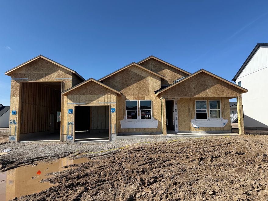 3% lender incentive + huge RV garage!  Come see McArthur Homes' new Rambler plan-3 bedrooms, 2 bathrooms, and spacious single-level living. Massive garage for RVs, toys, and storage. Estimated completion in April. Don't miss it!