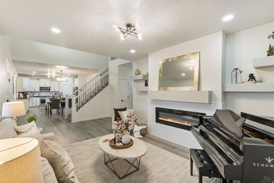 **This home will be featured on ABC4's Utah's Real Estate Essentials**  Welcome to this beautifully updated and meticulously cared-for home in the highly sought-after Daybreak community of South Jordan, Utah. Boasting 7 bedrooms, 4.5 bathrooms, and over 4,000 sq ft of living space.  From the moment you step inside, you'll notice the pride of ownership throughout. The seller has truly put their heart into updating and elevating every corner of the home, creating a warm, modern, and inviting atmosphere.  The fully finished basement is a standout feature, complete with its own kitchen and laundry room, making it perfect for guests, or potential rental options.  With expansive living areas, generous bedrooms, and thoughtful updates throughout, this home blends comfort, style, and functionality seamlessly. Located in one of Utah's most vibrant and amenity-rich communities, featuring a lake, parks, pools, trails, community events, and more. This is a rare opportunity you won't want to miss.  Experience the best of Daybreak living in this truly exceptional home.  Square footage figures are provided as a courtesy estimate only and were obtained from county records.  Buyer is advised to obtain an independent measurement.