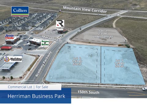 Vacant Land For Sale - 15103 S Mountain View Corridor<br/> Salt Lake County, Herriman, UT 84096