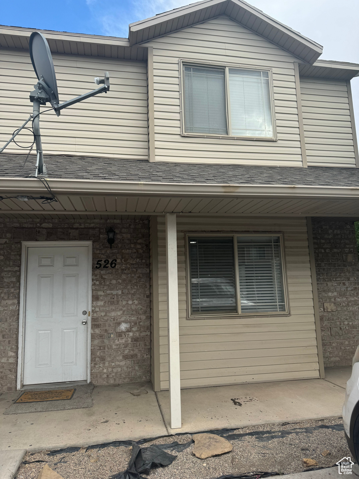 Property is currently Rented, do not disturb Tenants please! 24 Hours notice needed for all showings.  This remodeled unit is 1500 sq ft, 3 Beds and 2.5 Baths. Repainted, New Carpet & LVP in the last 12-18 Months. Yard has been grubbed and cleared and is ready for you to put in your dream amenities. This is a perfect Investor Unit, where it is already rented, or to owner occupy once the current Tenant lease Expires in August 2025.