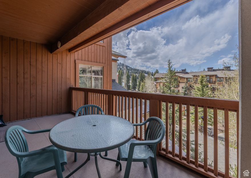 Spacious 2-bedroom, 2-bathroom corner condo in Powderhorn Lodge at Solitude Mountain Resort with bright living spaces, alpine views, and a private balcony. Enjoy ski-in/ski-out access plus amenities including underground parking, ski lockers, Club Solitude's pool, hot tubs, fitness center, and more. Perfect year-round mountain getaway or rental opportunity, just 30 minutes from Salt Lake City in beautiful Big Cottonwood Canyon.