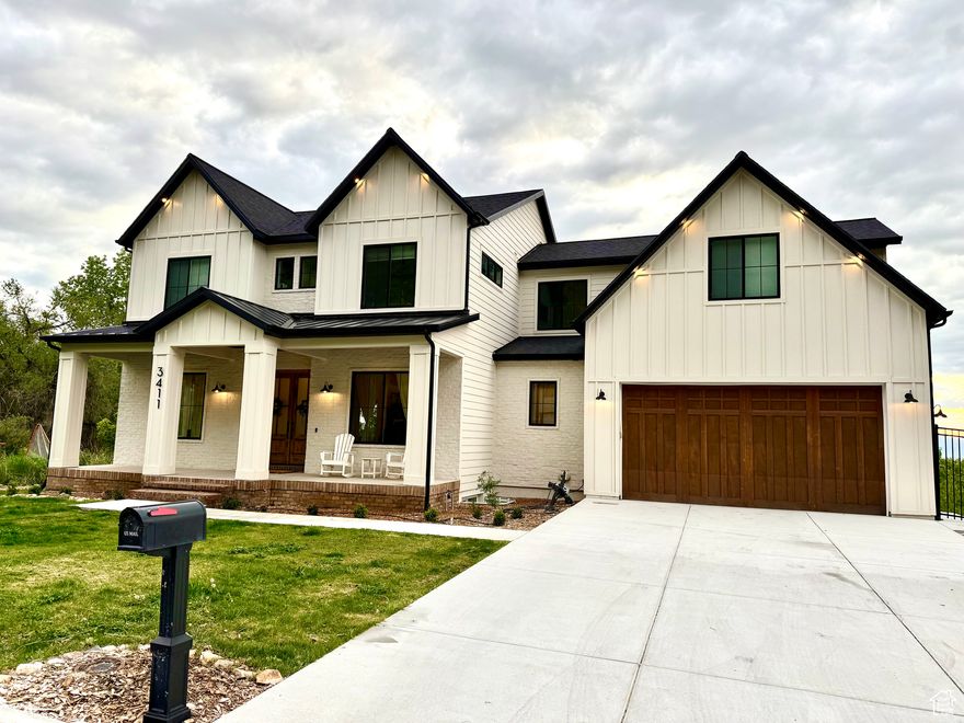 Welcome to Piute Drive - A Mountain Retreat in the City  Perched along Provo's coveted east bench and nestled against the base of the mountains, this spacious home offers unmatched access to the outdoors and breathtaking views in every direction. Step outside your front door and you're just feet from the Bonneville Shoreline Trail-one of Utah County's premier spots for trail running, hiking, and mountain biking.  Inside, the home features an inviting main level with generous living spaces, large windows, and a seamless indoor-outdoor connection. The master suite boasts a private covered deck-perfect for watching the sunset over Utah Valley. A tankless hot water heater provides never-ending hot water for baths. Entertain in style with a Sonos sound system on the main level.   Downstairs, the unfinished basement is a rare blank canvas, ready for your custom touch. With room for at least three additional bedrooms, two bathrooms, and a large recreation space, the possibilities are endless. Commercial-grade water filtration in the utility room is another unexpected upgrade.   Whether you're looking for peace and privacy, direct trail access, or a home with room to grow, 3411 Piute Drive delivers. Come see what it's like to live where the city meets the mountain.  Square footage as per county records. Buyer to verify all.