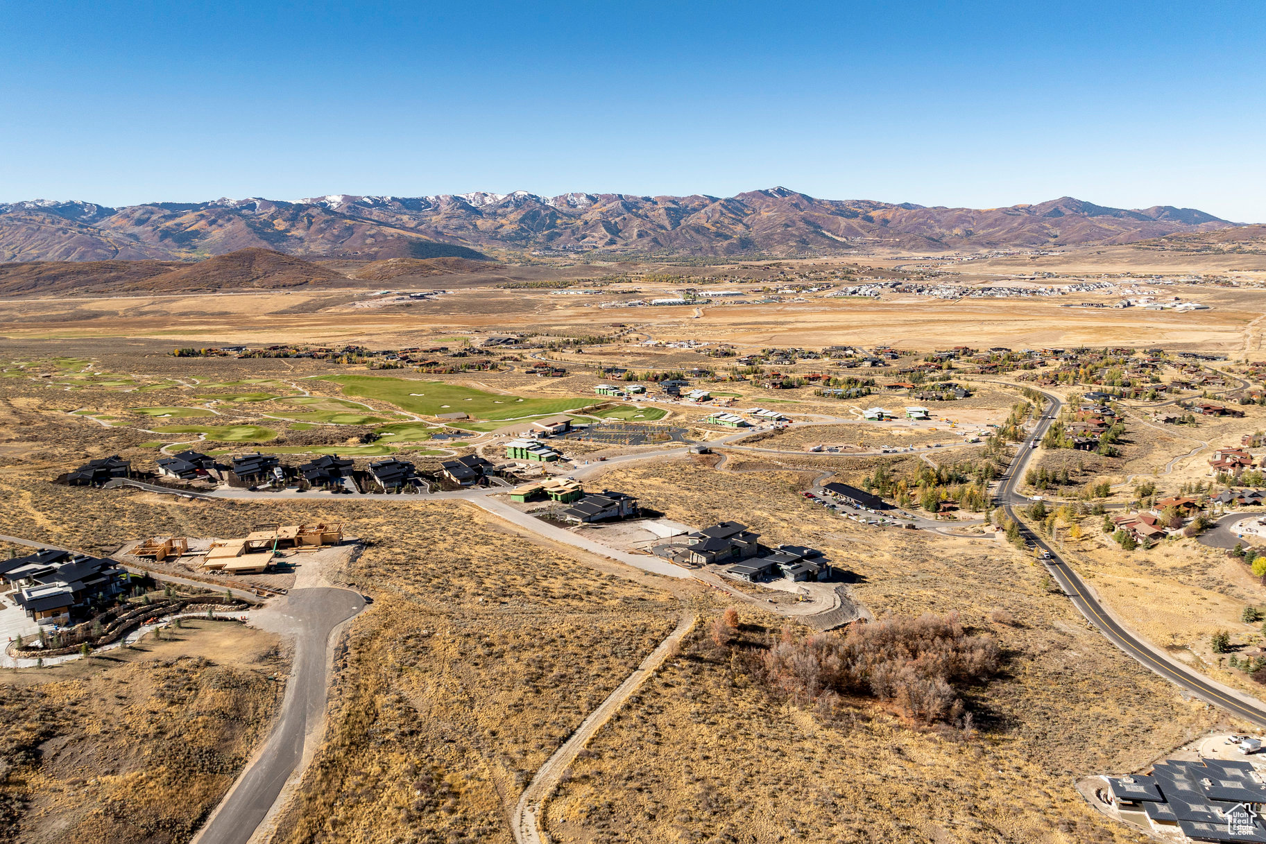 Build your dream home in one of Promontory's most prestigious neighborhoods, Elk Ridge. This homesite sits high on the hill, offering incredible ski mountain views. It also has elevated views of several holes of the front nine of the Pete Dye golf course. This premier location in Promontory, surrounded by new, sophisticated, modern homes, sits on a quiet, private cul de sac, close to hiking trails, the Beach Club, and the new Sage Hills clubhouse. It is also just a few minutes from Promontory's equestrian gate, with easy access to Deer Valley and Park City Mountain Resort skiing and Park City's Historic Main Street. The homesite is almost two acres, with a generous building envelope of just under an acre. The Promontory Club has amenities for everyone in your multigenerational family, with swimming pools, a luxurious new spa, 30+ miles of trails, and ski lodges at Deer Valley and Park City Mountain resort. Membership must be approved by the Promontory Club.