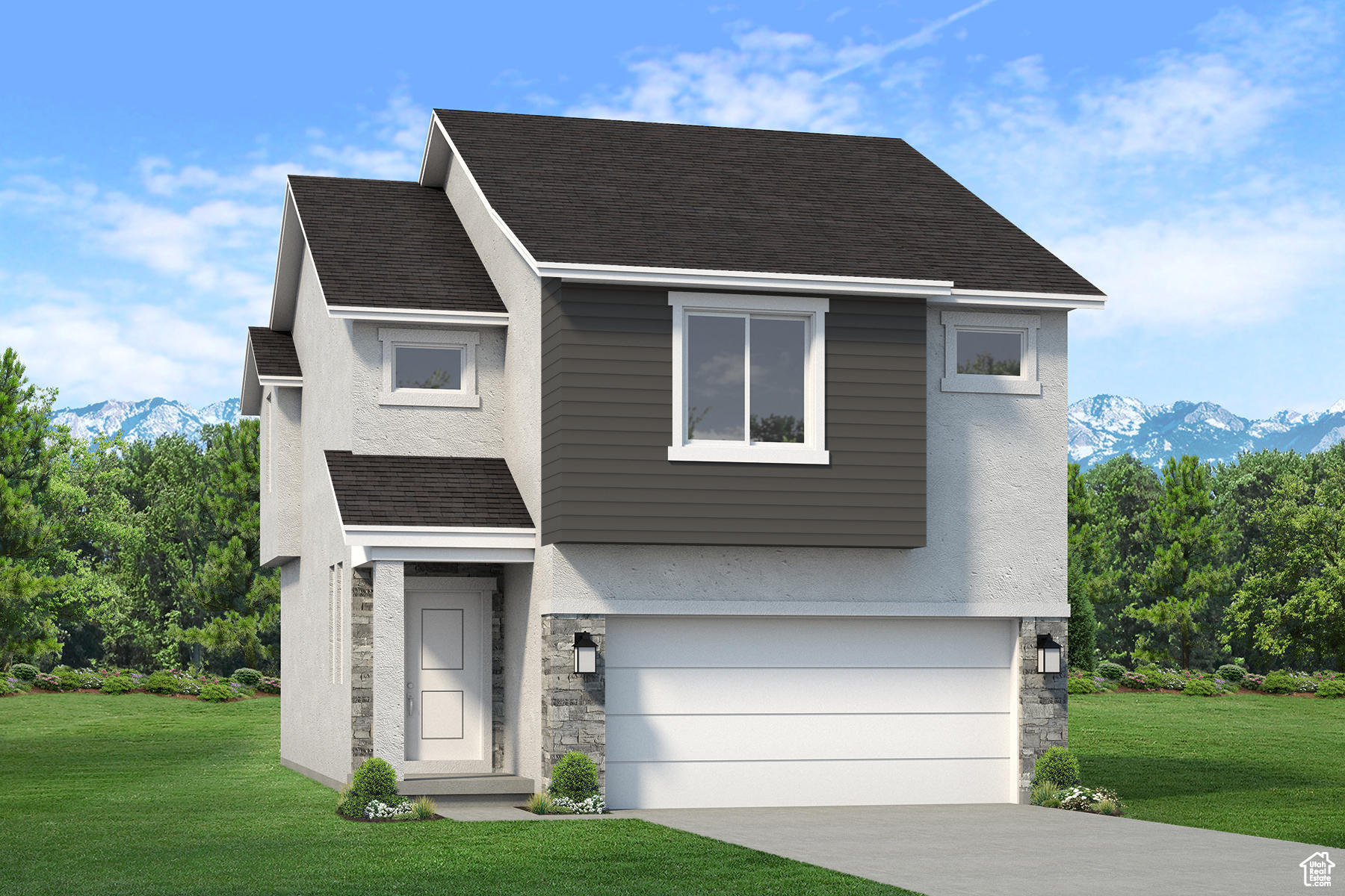 This is our Dream Home floor plan, it's move-in ready. Home offers 3 bedrooms, 2 bathrooms, open floor plan with spacious owners suite. Walk in closet. Home is located in quiet neighborhood with easy access to I-15.