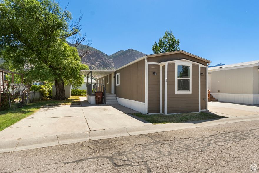 Welcome to this stunning, move-in ready manufactured home in the highly sought-after Viking Villa community! This beautifully updated 3-bedroom, 2-bathroom home features an open floor plan, fresh paint,  Square footage figures are provided as a courtesy estimate only and were obtained from County Records.  Buyer is advised to obtain an independent measurement.