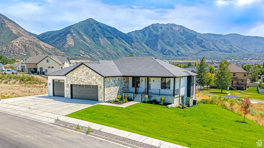 Be sure to check out the 3D Tour by clicking the link! This beautifully Upgraded Custom Home with Exceptional Features This thoughtfully designed home offers quality, comfort, and efficiency throughout. Built with a Zip panel wall system and Advantec subflooring, it ensures a solid, airtight, and waterproof structure. Blown-in insulation provides year-round comfort and quiet. Interior highlights include engineered oak floors, upgraded windows, custom walnut cabinetry with matching accents, and quartz countertops. The home features LED lighting, ceiling fans, WiFi extenders, a high-efficiency furnace, and a tankless water heater.The spacious master suite offers walk-in closets and a large shower. The fully finished basement includes a 2-bedroom accessory apartment with a separate entrance, plus additional storage and cold storage space. Exterior features include real stone siding, a private covered deck, RV parking, an oversized 3rd car garage, and a fully landscaped front yard. A perfect blend of style, functionality, and flexibility.