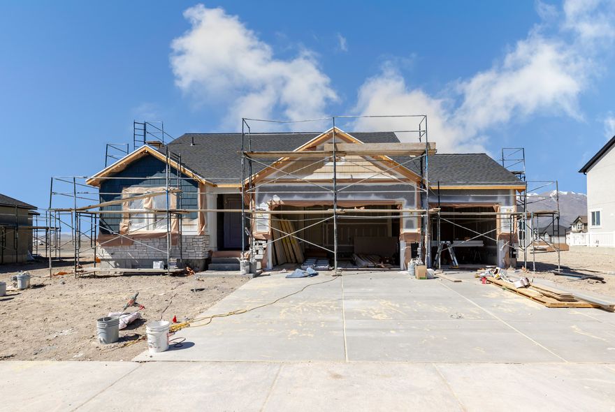 Welcome to Rose Ranch-an exciting new community in the heart of Eagle Mountain! These thoughtfully designed single-family homes shine with larger lots, giving you space for a three-car garage and plenty of outdoor living. Rose Ranch offers a vibrant, community-focused lifestyle with pickleball courts, the Eagle Mountain Ranch Bike Park, nearby schools, and easy access to local favorites like The Ranches Golf Club, Utah Lake, scenic parks, and trails. Surrounded by stunning mountain views, it's the perfect place to call home. Contact us today to start planning your future in Rose Ranch! (CALEB LOT 123)