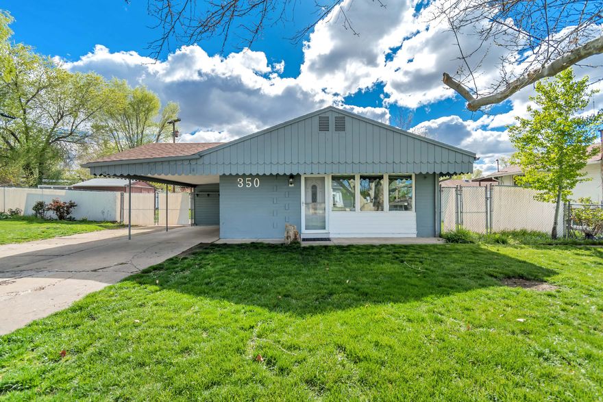 Seller will contribute $5,000 towards buyer's closing costs with reasonable offer. Darling single level home in great location! Tons of storage in the workshop & basement! Large Studio in the back perfect for a playroom, art studio, office or gym.  Three spacious bedrooms w/ built-ins. All appliances included.  Large shed for all your yard tools & a great chicken coop. Easy to show!