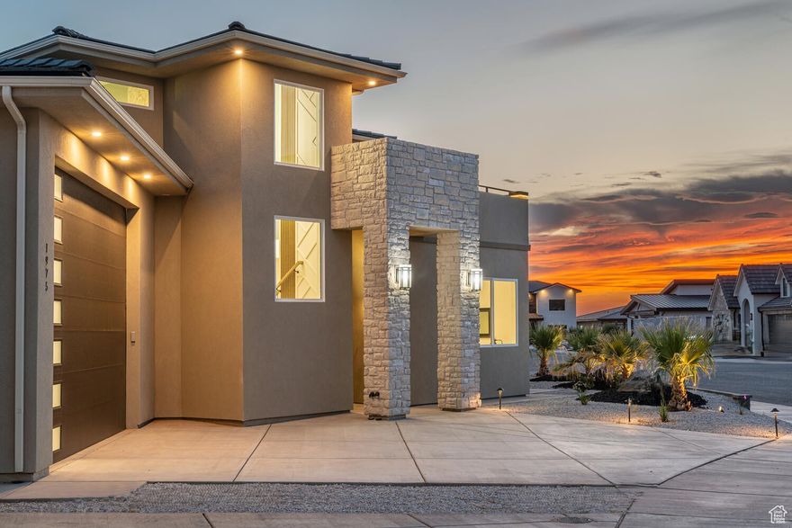 A unique showstopper retreat with Modern-Luxe finishes, 4-bedrooms 4-bath home with 2nd full kitchen in loft style living space with large Juliet balcony & spacious1100 sqft wrap around deck! Beautiful pool with waterfall, spa and also has spacious triple car garage. Special Financing Incentives Available for a Limited Time!