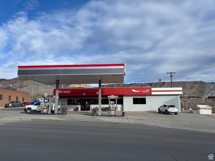 RARE INVESTMENT OPPORTUNITY! BUSINESS AND BUILDING ARE FOR SALE! LOCATED ON MAIN STREET IN THE HISTORIC TOWN OF HELPER! THE CONVENIENCE STORE IS CLOSED NOW BUT THEY ARE STILL SELLING GAS.