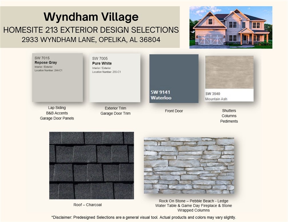 Photo of 2933 WYNDHAM Lane, Opelika, AL 36804 (MLS # 181957)