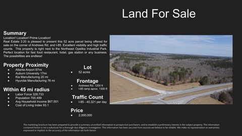 0 ANDREWS Road Opelika AL 36804
