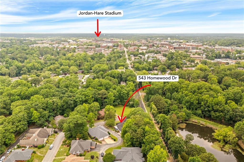 Photo of 543 HOMEWOOD Drive, Auburn, AL 36830 (MLS # 182256)