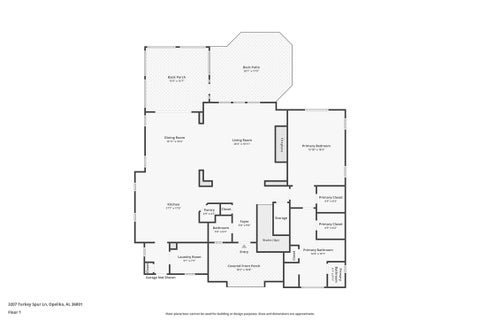 Tiny photo for 3207 TURKEY SPUR Lane, Opelika, AL 36801 (MLS # 180041)