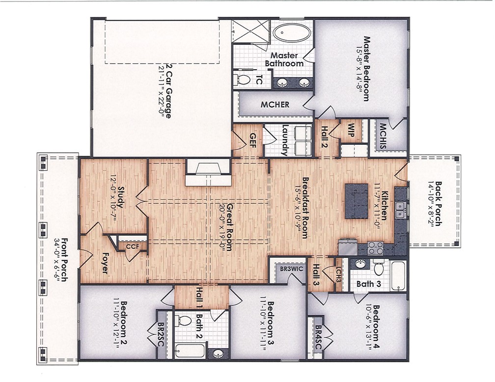 1827 LONG LEAF Lane