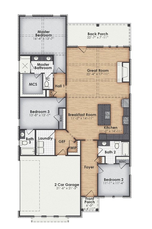 1866 LONG LEAF Lane
