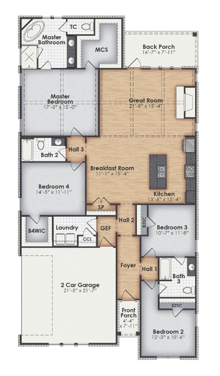 1827 LONG LEAF Lane