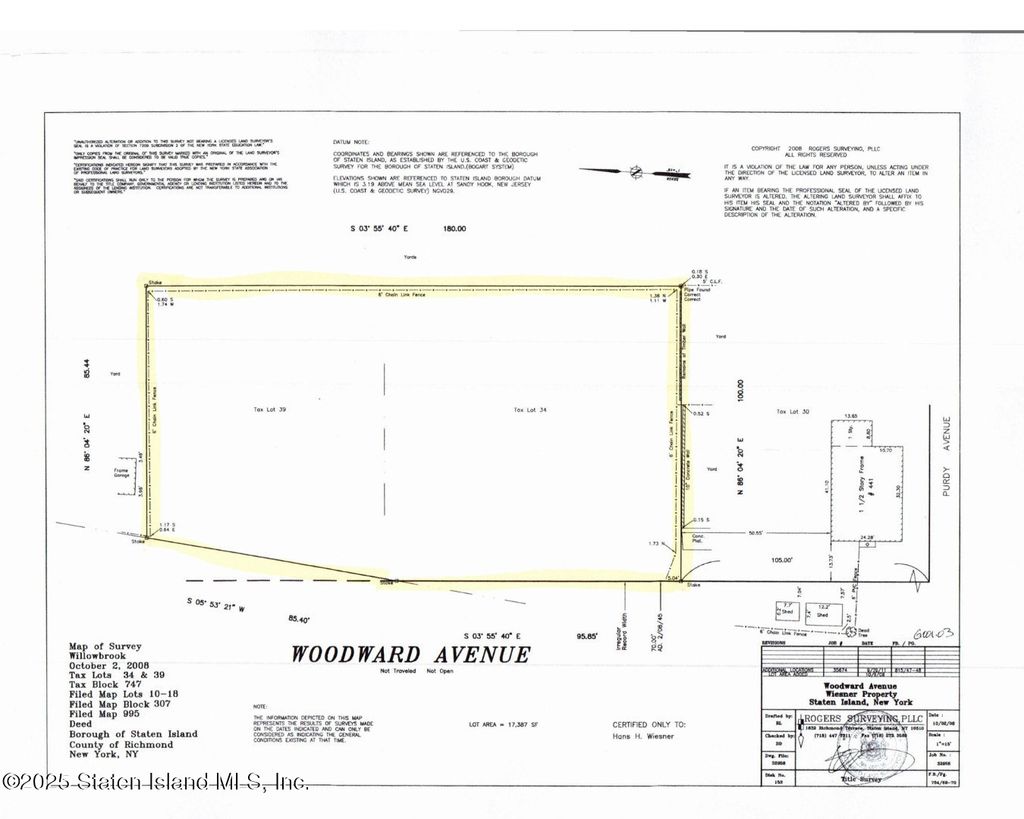 Photo of 0 Woodward Avenue, Staten Island, NY 10314 (MLS # 2505029)